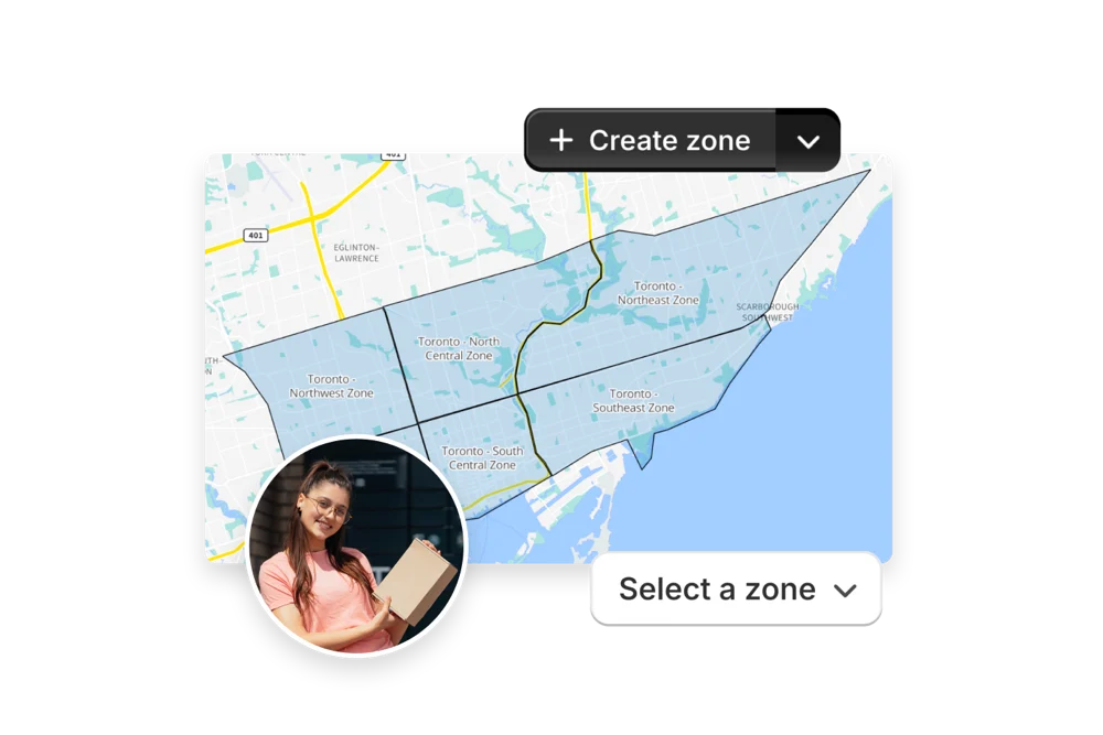 Smart Delivery Zones