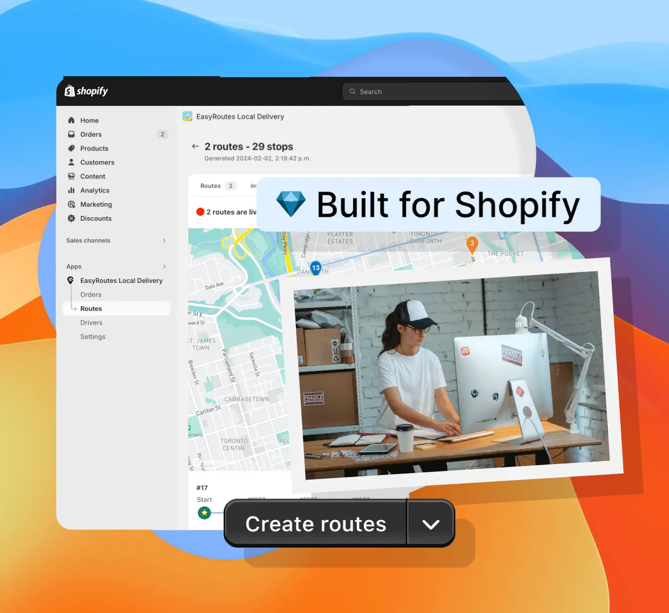 Keep your data inside of Shopify