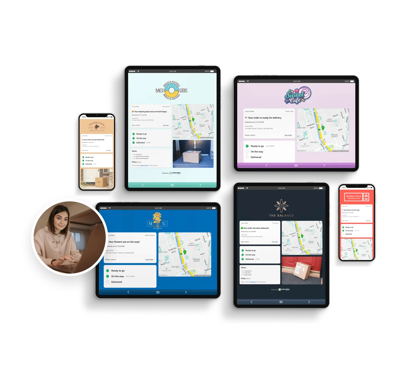 Delight customers with live delivery updates