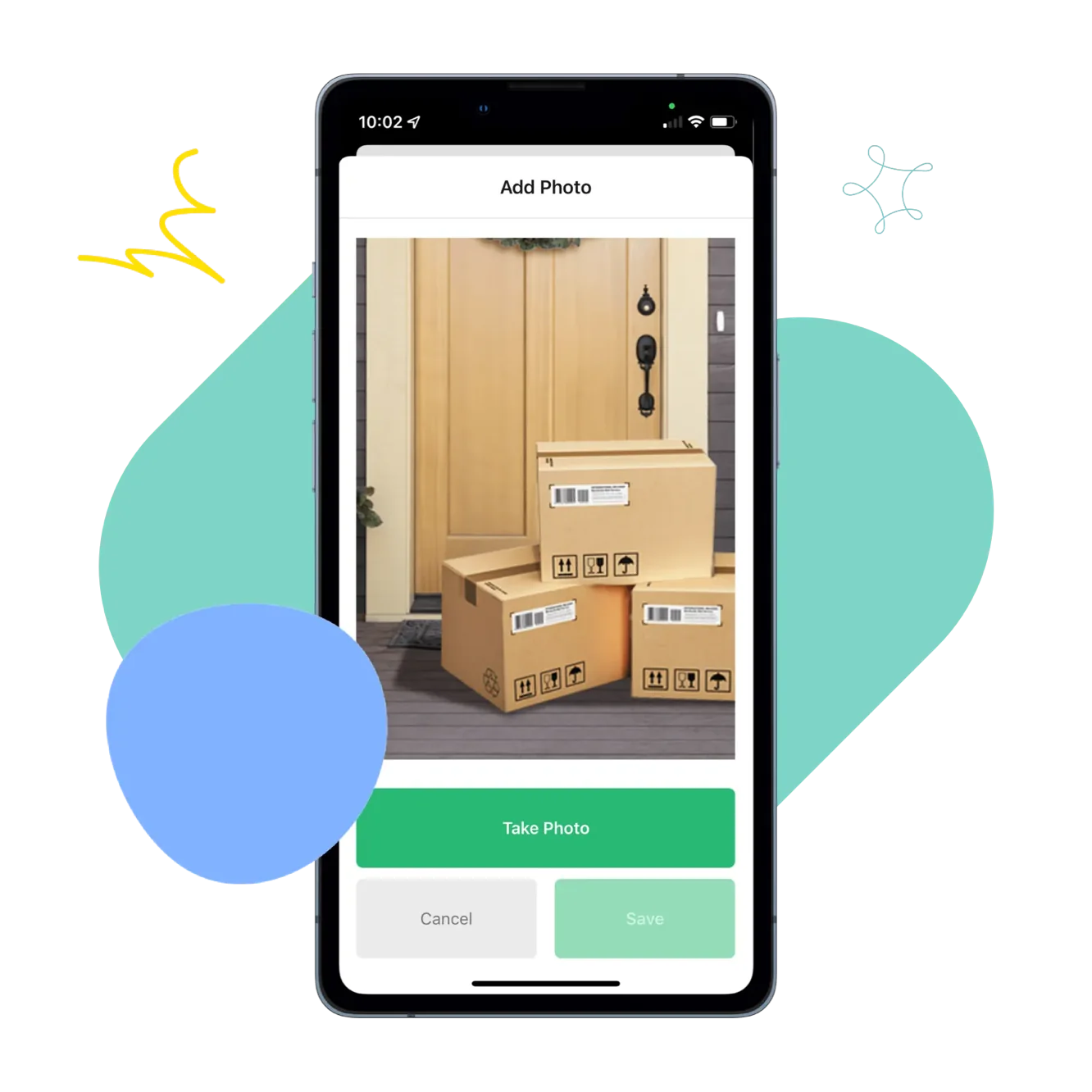 Give peace of mind with proof of delivery